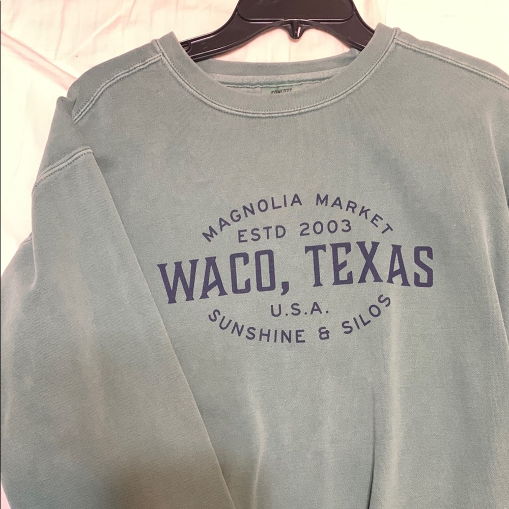 Green Waco Texas Sweatshirt